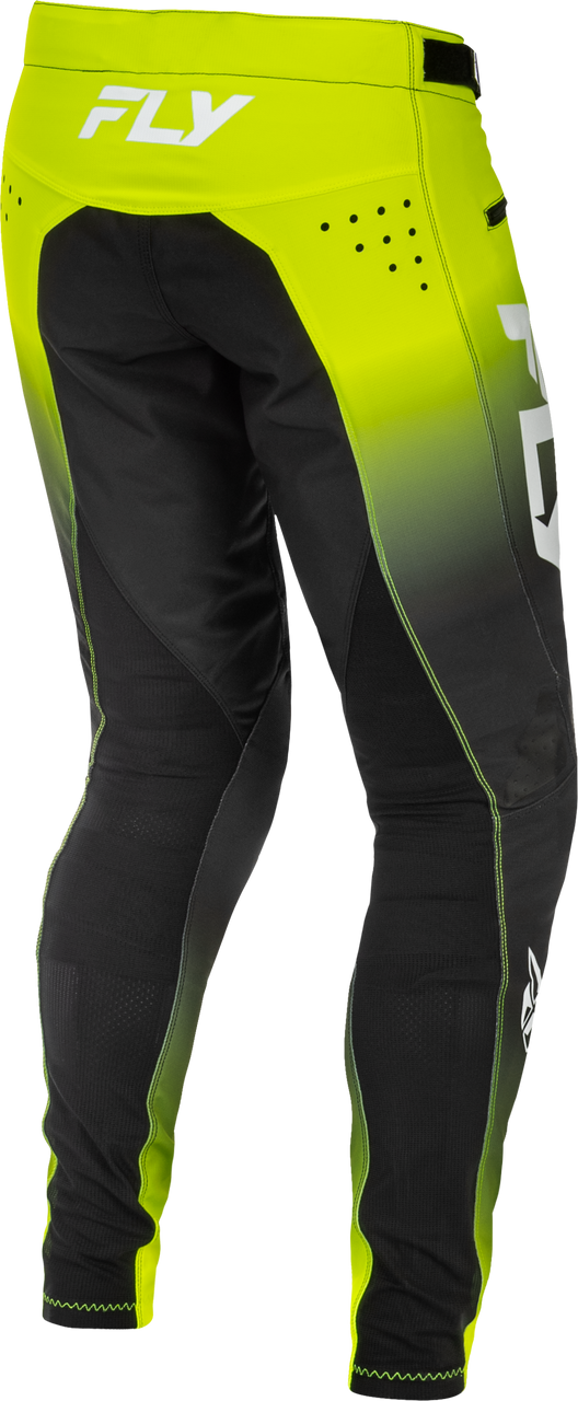 2026 FLY RACING RAYCE BICYCLE PANTS BLACK/LIME GREEN