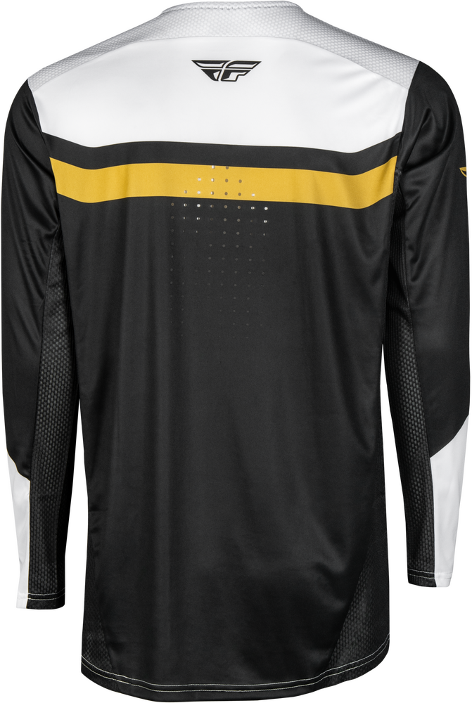 FLY RACING YOUTH RAYCE BICYCLE JERSEY WHITE/BLACK/GOLD