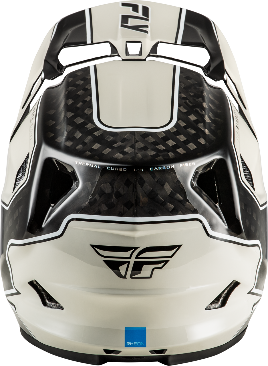 2026 FLY RACING YOUTH/ADULT WERX-R FLOW CARBON HELMET BLACK/CREAM