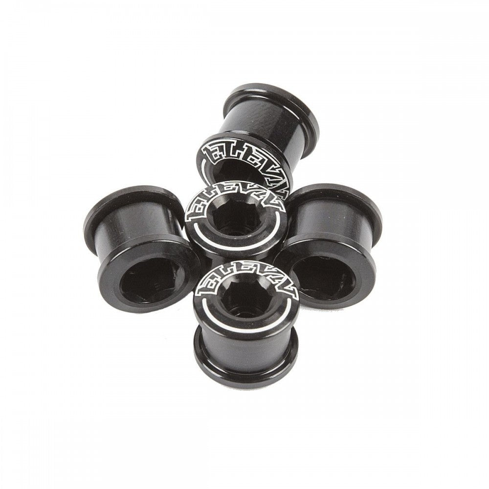 PACK CHAINRING BOLTS ELEVN 8.5X4MM ALLOY DOUBLE CLAMPING