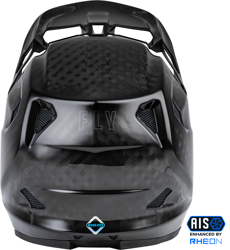FLY RACING YOUTH WERX-R CARBON HELMET BLACK CARBON