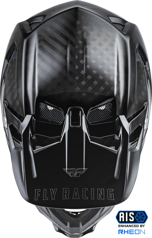 FLY RACING YOUTH WERX-R CARBON HELMET BLACK CARBON