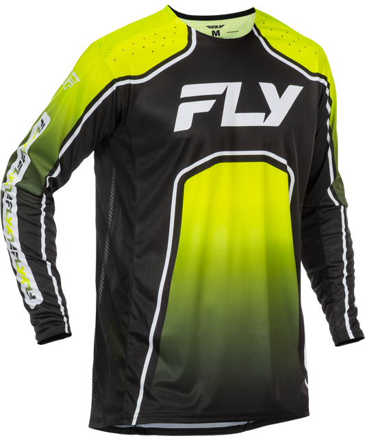 2026 FLY RACING RAYCE YOUTH/ADULT BICYCLE JERSEY/BLACK/LIME