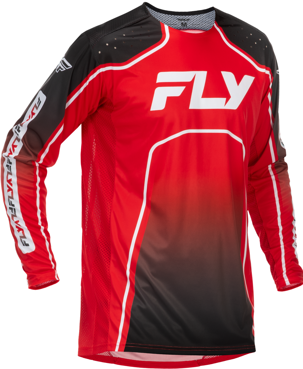 2026 FLY RACING YOUTH/ADULT RAYCE BICYCLE JERSEY BLACK/RED