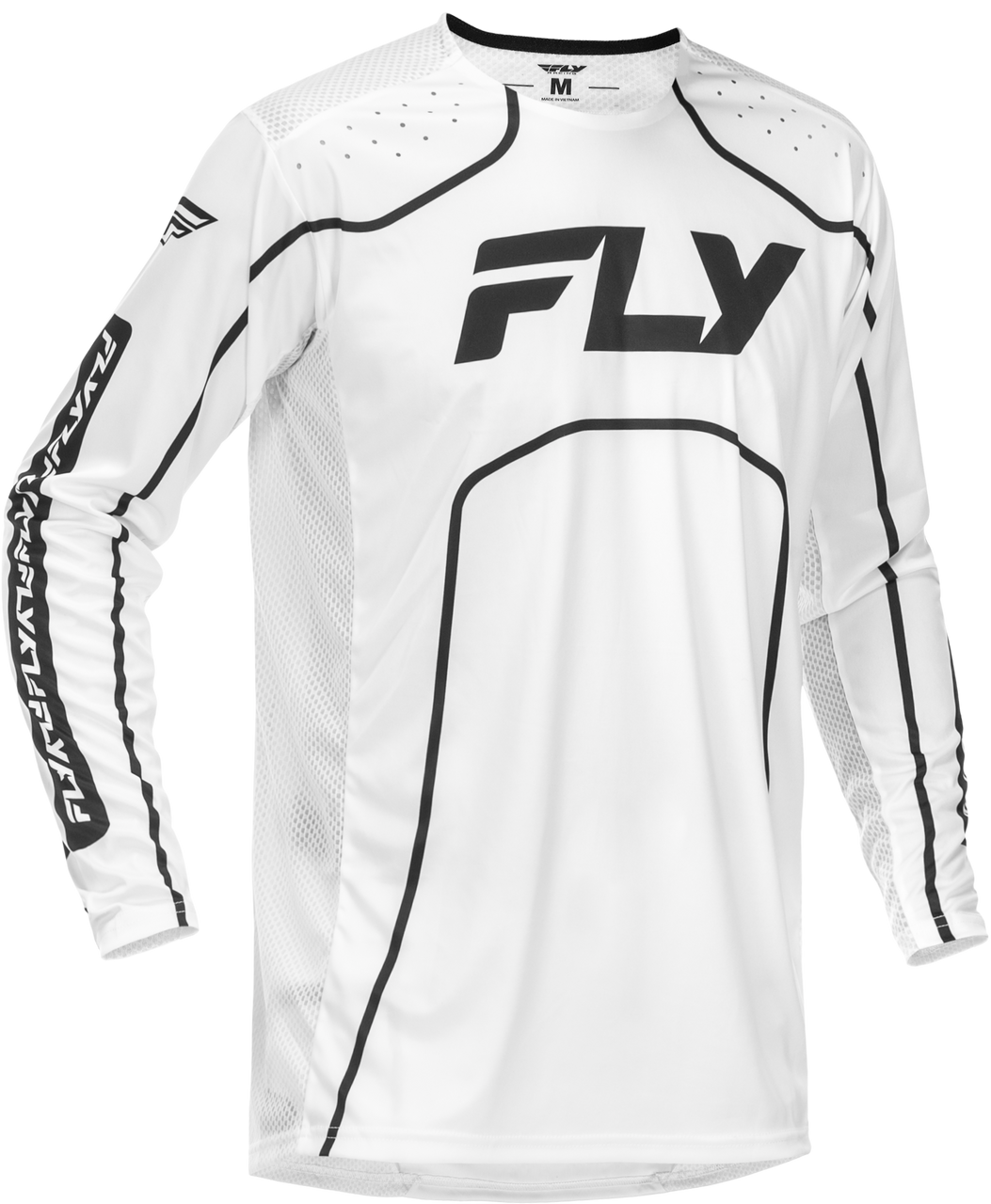 2026 FLY RACING YOUTH/ADULT RAYCE BICYCLE JERSEY WHITE/BLACK/