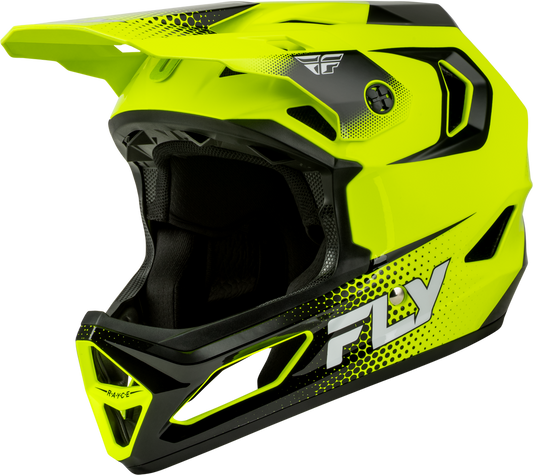 2027 Rayce Sonar Bicycle Helmet HI-VIS/BLACK