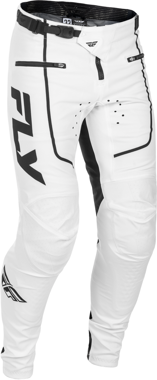 2026 FLY RACING RAYCE BICYCLE PANTS WHITE/BLACK