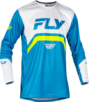 FLY RACING YOUTH RAYCE BICYCLE JERSEY BLUE/WHITE/LIME GREEN