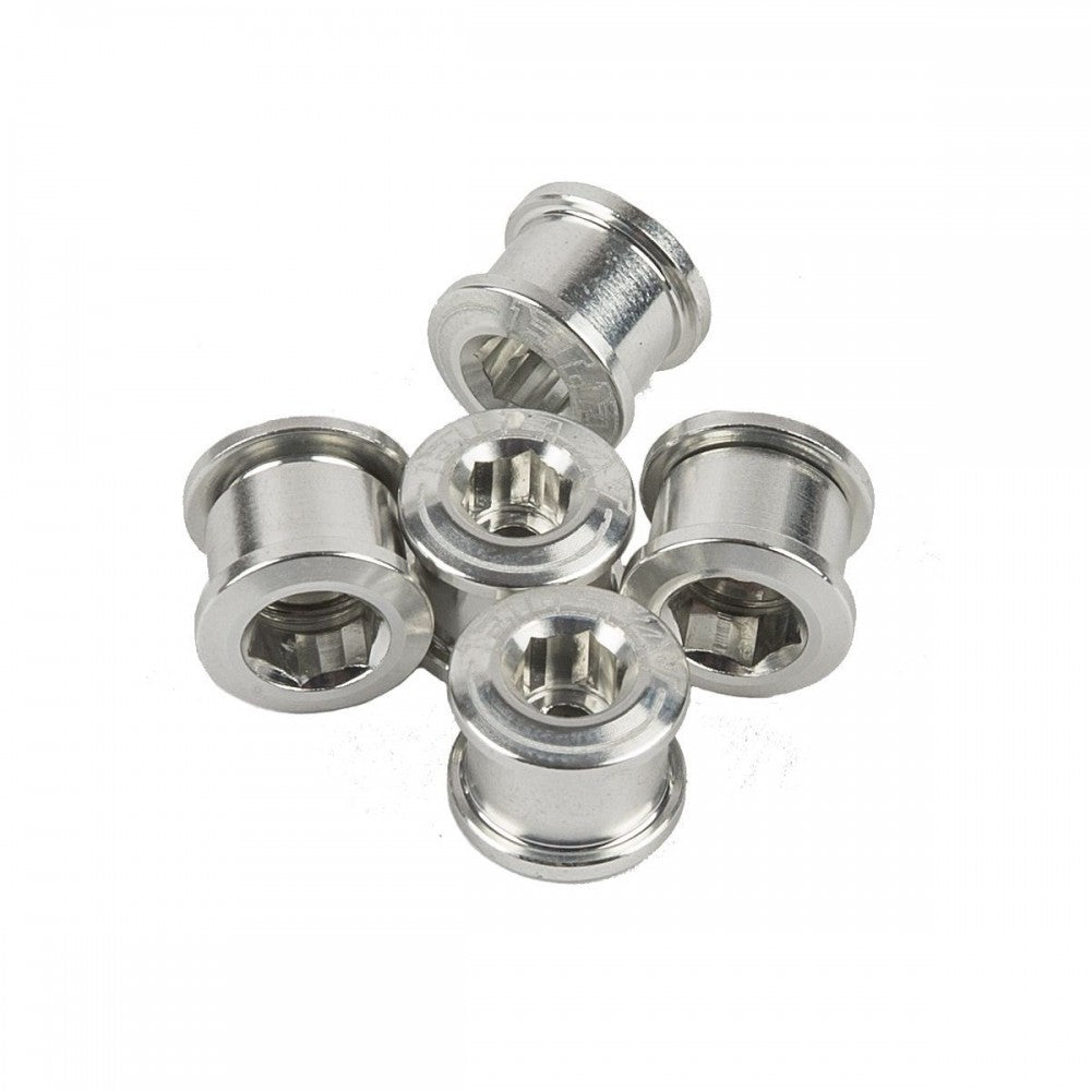 PACK CHAINRING BOLTS ELEVN 8.5X4MM ALLOY DOUBLE CLAMPING