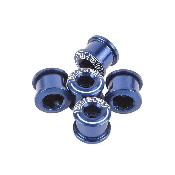 PACK CHAINRING BOLTS ELEVN 8.5X4MM ALLOY DOUBLE CLAMPING