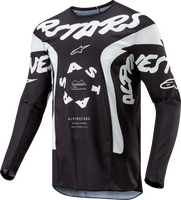 ALPINESTARS RACER HANA JERSEY BLACK/WHITE