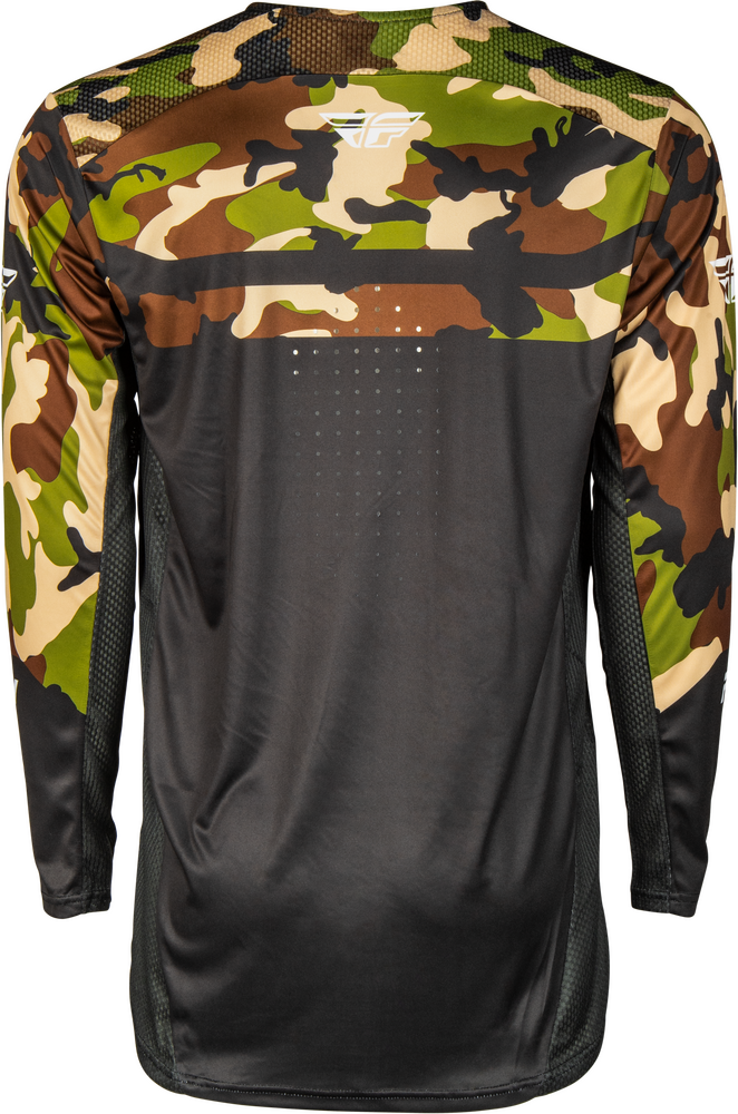 FLY RACING YOUTH RAYCE BICYCLE JERSEY BLACK/CAMO