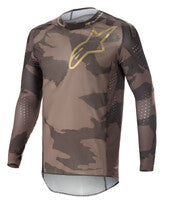 ALPINESTARS SUPERTECH LE SQUAD 23 JERSEY DARK BROWN/KANGAROO GOLD